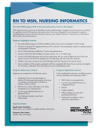 RN to MSN Program - Nursing Informatics
