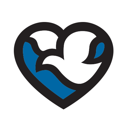 Nebraska Methodist College Heart Dove Logo