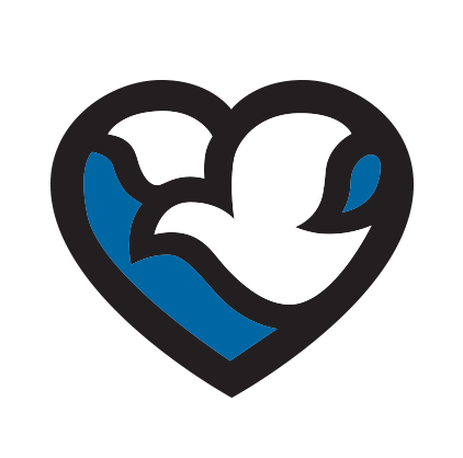 Nebraska Methodist College Heart Dove Logo